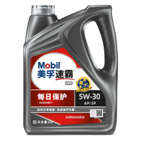 美孚(Mobil)美孚速霸1000每日保护 合成机油 5W-30 SP级 4L 汽车用品