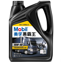 美孚(Mobil)美孚黑霸王柴油机油 柴机油 15W-40 CH-4级 4L 汽车用品(西藏国策)