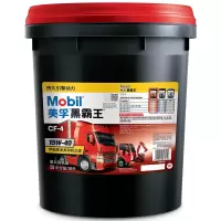 美孚(Mobil)美孚黑霸王柴机油 15W-40 CF-4级 18L 汽车用品(西藏国策)