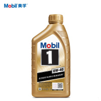 美孚(Mobil)金装美孚1号 全合成机油 0W-40 SN级 1L(西藏国策)