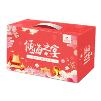 倾海之宴 388型1.32kg 春节节日送礼黑虎虾干贝