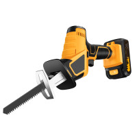 锂电往复锯家用电锯充电式电动马刀锯迷你伐木锯切割锯 21V往复锯双电池(赠锯条)