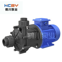 鹤川泵业 塑料磁力泵 直流磁力泵 工程塑料卧式耐腐蚀磁力驱动泵 16CQ-8F普通电机380V