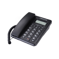 中诺(CHINO-E) C258有线座机电话机 有绳座式 电话机 (计价单位:台) 黑色