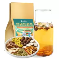 北京同仁堂健康 青源堂牌安和怡养茶红枣山药百合甘草蒲公英菊花金银花橘皮白芷茶150克