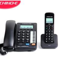 中诺(CHINO-E)H801无绳电话机 一拖一子母机 来电语音报号数