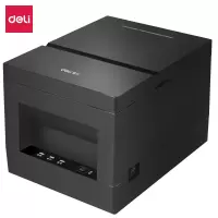 得力 DL-801PN 3寸票据打印机(黑色)