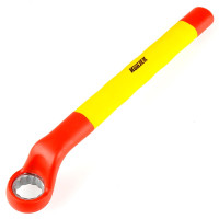 昆杰(KUNJEK)881-211 双色绝缘单头梅花扳手