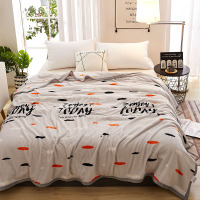 杉杉家纺 HY-18413 金貂绒毛毯 白 单位:条