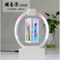 磁悬浮三面相框