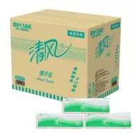 清风 清风三折擦手纸 B913A 200张*20包/箱
