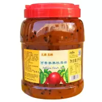 文苏 太湖美林果粒果酱3kg/桶百香果果酱 单桶装