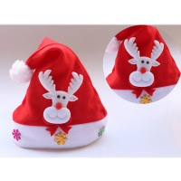 圣诞大人小鹿帽28*38cm