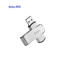 朗科(Netac) U388 U盘64GB USB3.0高速 360度旋转金属车载U盘 闪存盘