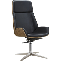 S- CUK 现代简约高背老板椅大班椅子北欧办公椅子老板家用椅子