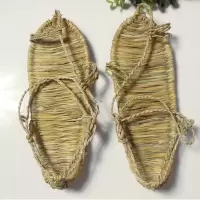 花锦颂 纯手工编织 雪地防滑草鞋 购买备注尺码43-48（单位：双，起订量100双起）