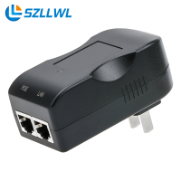 szllwl 标准POE供电模块48V电源模块 监控摄像机头poe ap无线交换机poe电源 网线供电 以太网电源适配器