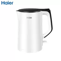 海尔(Haier)K1-C01W电水壶 1.5升容量304不锈钢 加热可视灯 电水壶