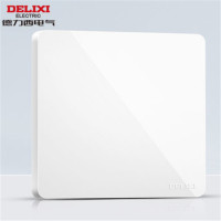 德力西(DELIXI)HAE86B 空白面板 86型暗装CD821无框大板白色