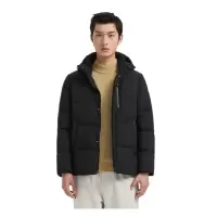 波司登 男短款连帽羽绒服C B00145111