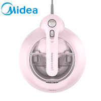 美的(Midea)除螨仪MT3 有线手持床上家用吸尘器 冰莹粉 紫外线杀菌除螨 单套装