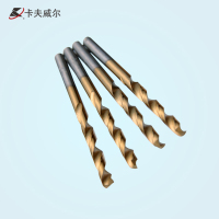 卡夫威尔 10支装直柄麻花钻 (3镀钛10支) 麻花钻 电动钻冲击钻手钻电钻钻头 AI8030A-G