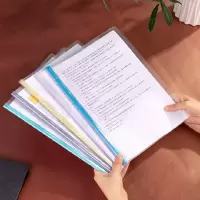 得力(deli) 抽杆夹 a4 拉杆文件夹个人简历夹学生用收纳试卷书夹 单个价格