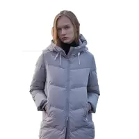 波司登 女长款连帽羽绒服C B90142312