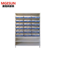 麦格尚 西药架诊所药品架药店抽拉药盘架医用药房药架货架 钢制 DB 柜式