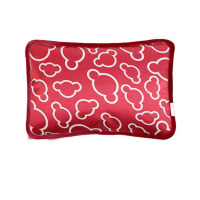 南极人 暖心款热水袋防爆电暖宝暖手宝暖宝宝 米奇酒红色