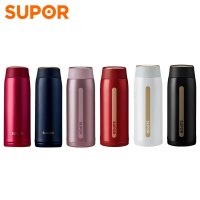 苏泊尔轻量保温杯 纤巧 *墨黑&月白KC38CR10//6