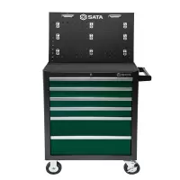 世达(SATA) 95126 汽修6抽屉工具车(2寸)