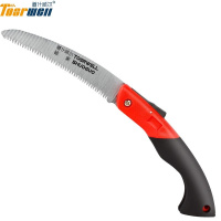 德国道什威尔 腰锯手锯 折叠锯 果园树野营锯 果树锯 木工锯子德国SK5三面磨齿园林工具 折叠锯