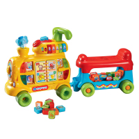 VTech伟易达 多功能学习火车踏行车学习英语数字积木玩具 益智玩具