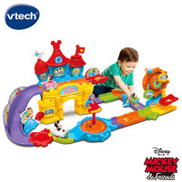 Vtech伟易达迪士尼神奇轨道车男孩玩具米奇系列梦幻世界小跑车火车站