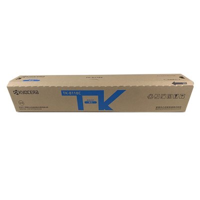 京瓷 (Kyocera) TK-8118黑色彩色原装碳粉墨粉盒 适用于M8124cidn TK-8118C青色