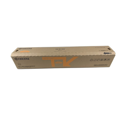京瓷 (Kyocera) TK-8118黑色彩色原装碳粉墨粉盒 适用于M8124cidn TK-8118Y黄色