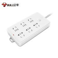 公牛GN-109K 插座 /5米6孔插座