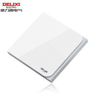 德力西(DELIXI)HR86B/WS 空白面板 CD887皓彩极地白色