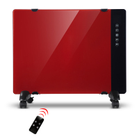 日本LOFTER智能恒温取暖器暖风机客厅卧室浴室超静音电暖器速热FTO-D 红色