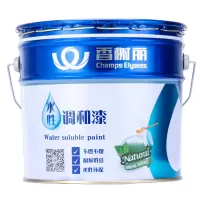 香榭丽（XXL）水性调和漆 醇酸防锈漆钢结构防腐漆木材铁栏杆船舶家居工程防锈金属油漆 孔雀蓝 11kg