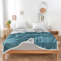 德泽雕花绒双层被套毯DZ-T658