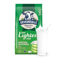 原装进口 澳大利亚Devondale德运 脱脂高钙成人奶粉1kg 低热量 高钙速溶牛奶奶粉 1kg 一袋价