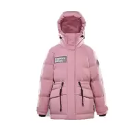 波司登 女中长款大白鹅连帽羽绒服C B00142976