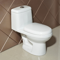 卫浴马桶座便器RS虹吸式座厕抽水连体静音节水坐便器