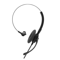 企购优品 黄鹂智声 耳机C101U 通话降噪耳机有线耳麦单耳