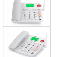 中诺(CHINO-E) W568 无线插卡电话机 按台销售 混色 白色黑色可选(H)