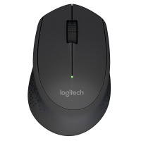 罗技(Logitech)M275鼠标 无线鼠标 办公鼠标 右手鼠标 黑色 带无线2.4G接收器
