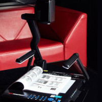 实物展台HZ-H350书法绘画网课教学视频展台便携高清微课录制视频