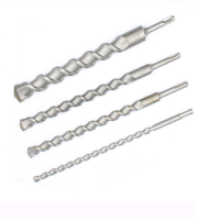 长鹿 28*600mm[圆柄]水泥钻头 水泥钻头 两坑两槽石材电锤钻头 圆柄冲击加长钻头[1支]